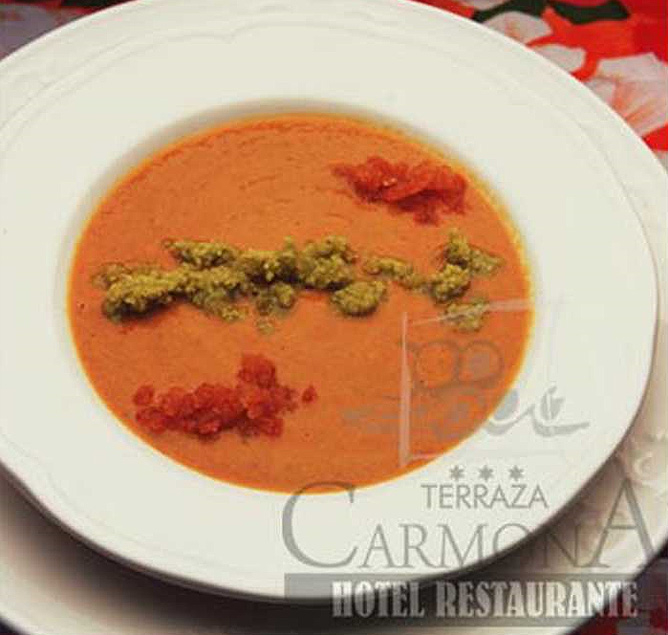 CREMA FRÍA DE PIMENTON ALMERIENSE CREMA FRÍA DE PIMENTON ALMERIENSE