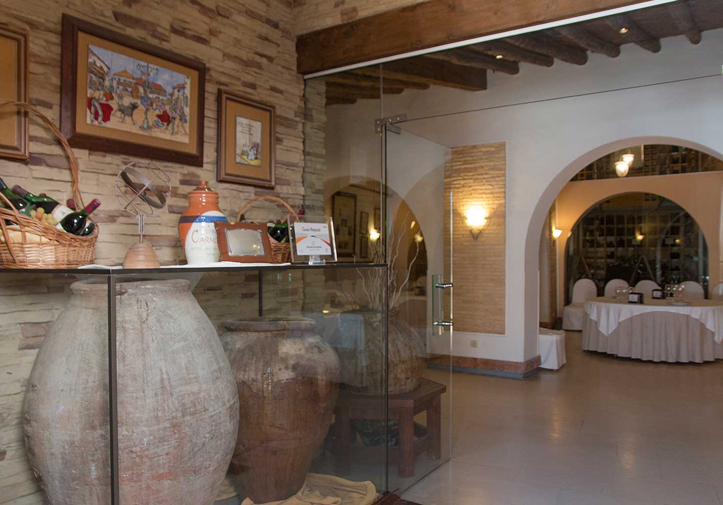 Wine Cellar 02 - Hotel Restaurante Terraza Carmona in Vera, Almeria