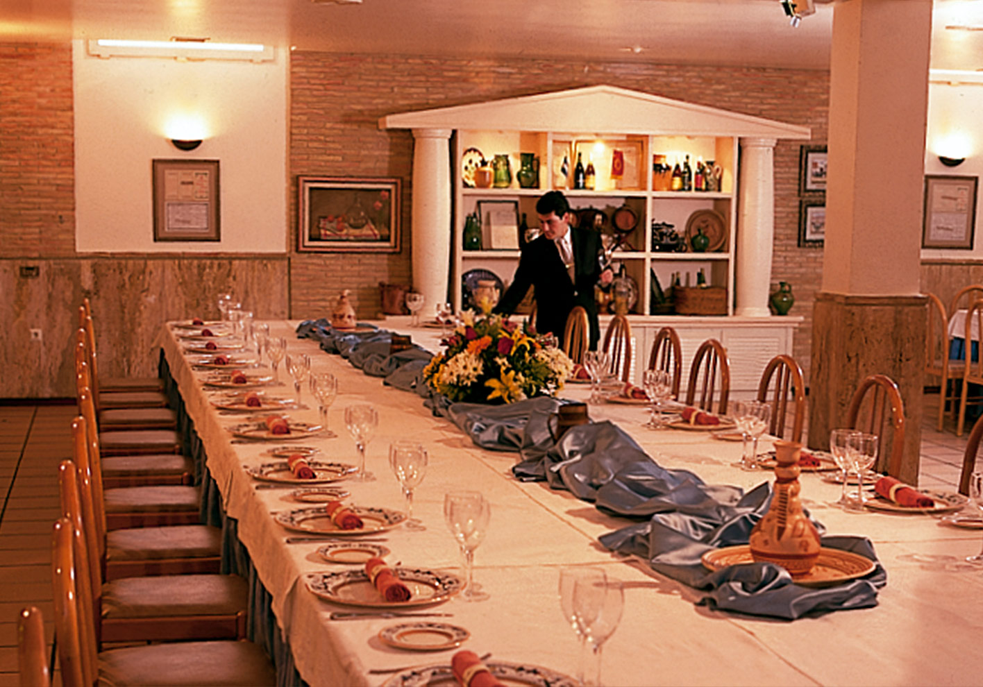 Comedor Privado del Hotel Restaurante Terraza Carmona en Vera, Almería