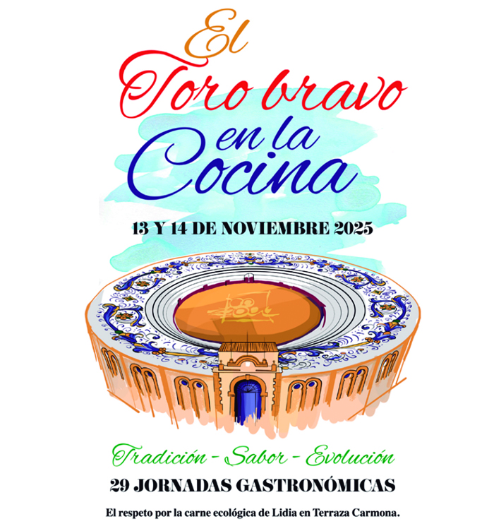 EL toro bravo en la cocina. Hotel Restaurante Terraza Carmona - Vera, Almería