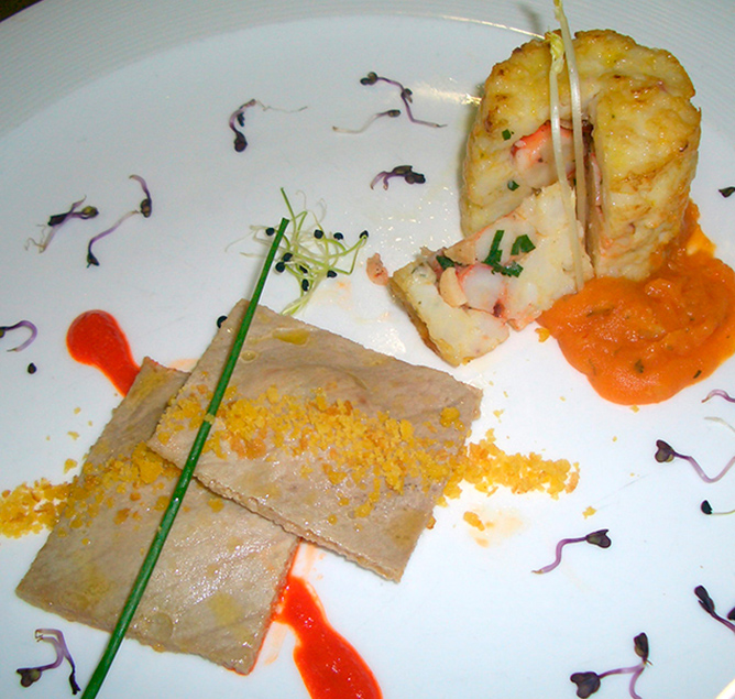 RAVIOLIS DE VENTRESCA DE ATÚN RAVIOLIS DE VENTRESCA DE ATÚN